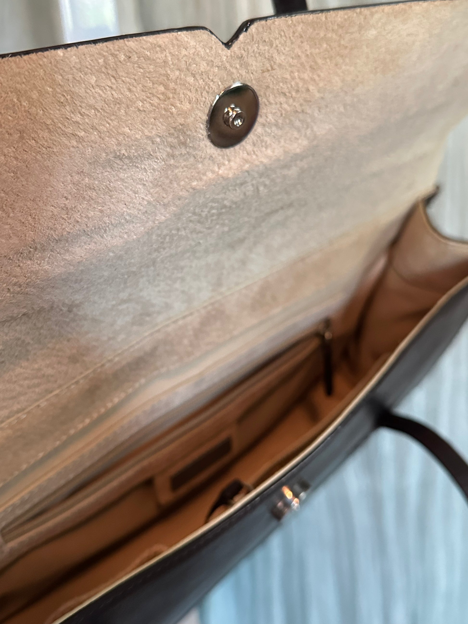Vintage Brown Leather Purse