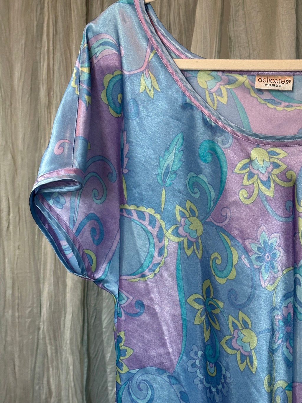 Y2K Satin Night Gown