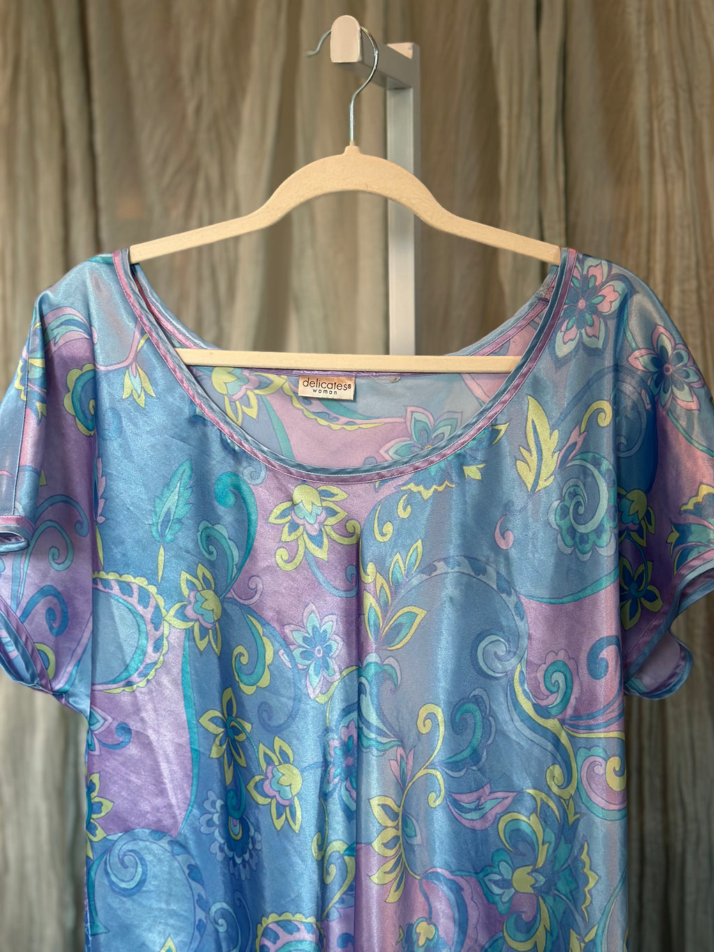 Y2K Satin Night Gown