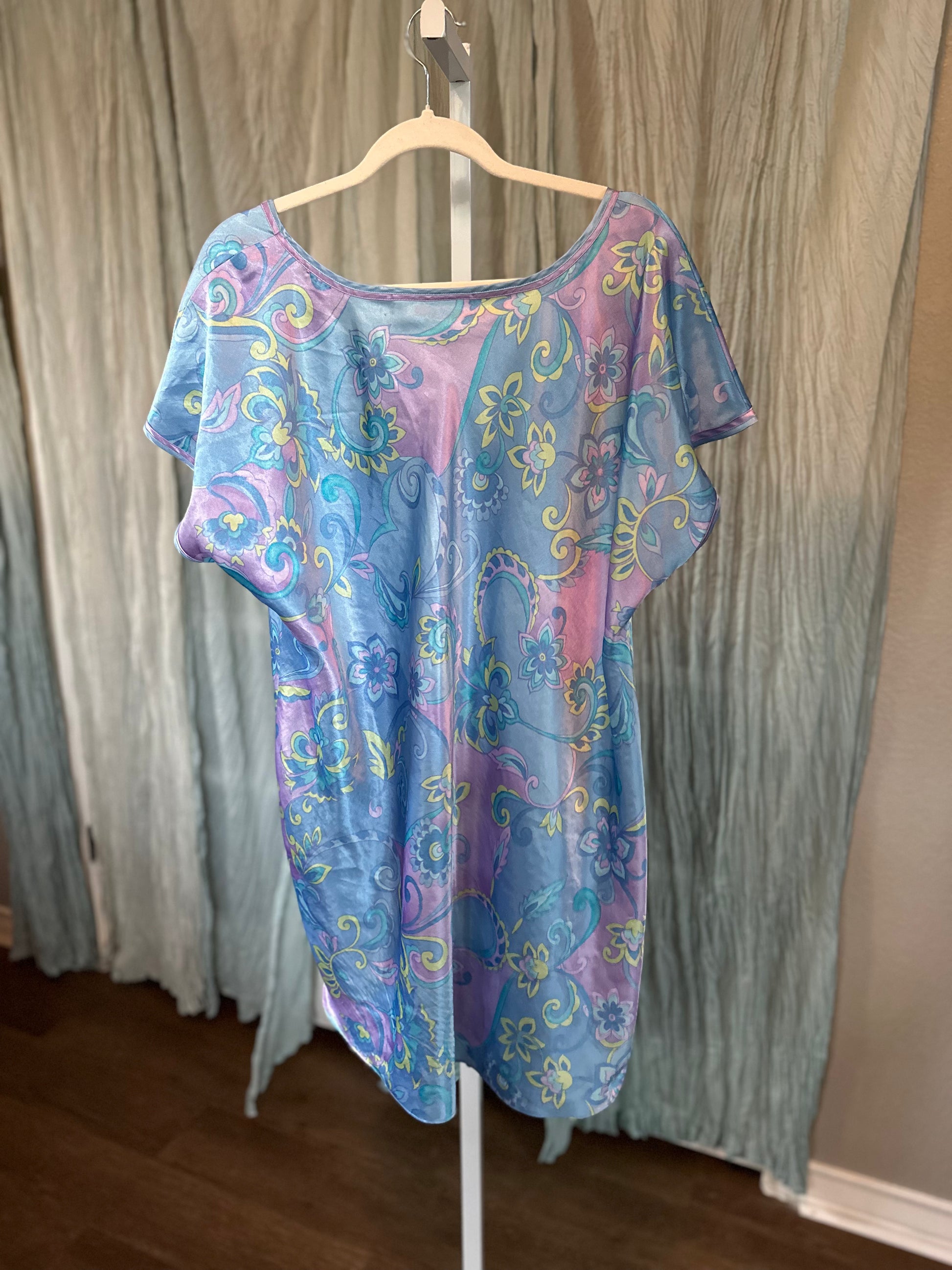 Y2K Satin Night Gown
