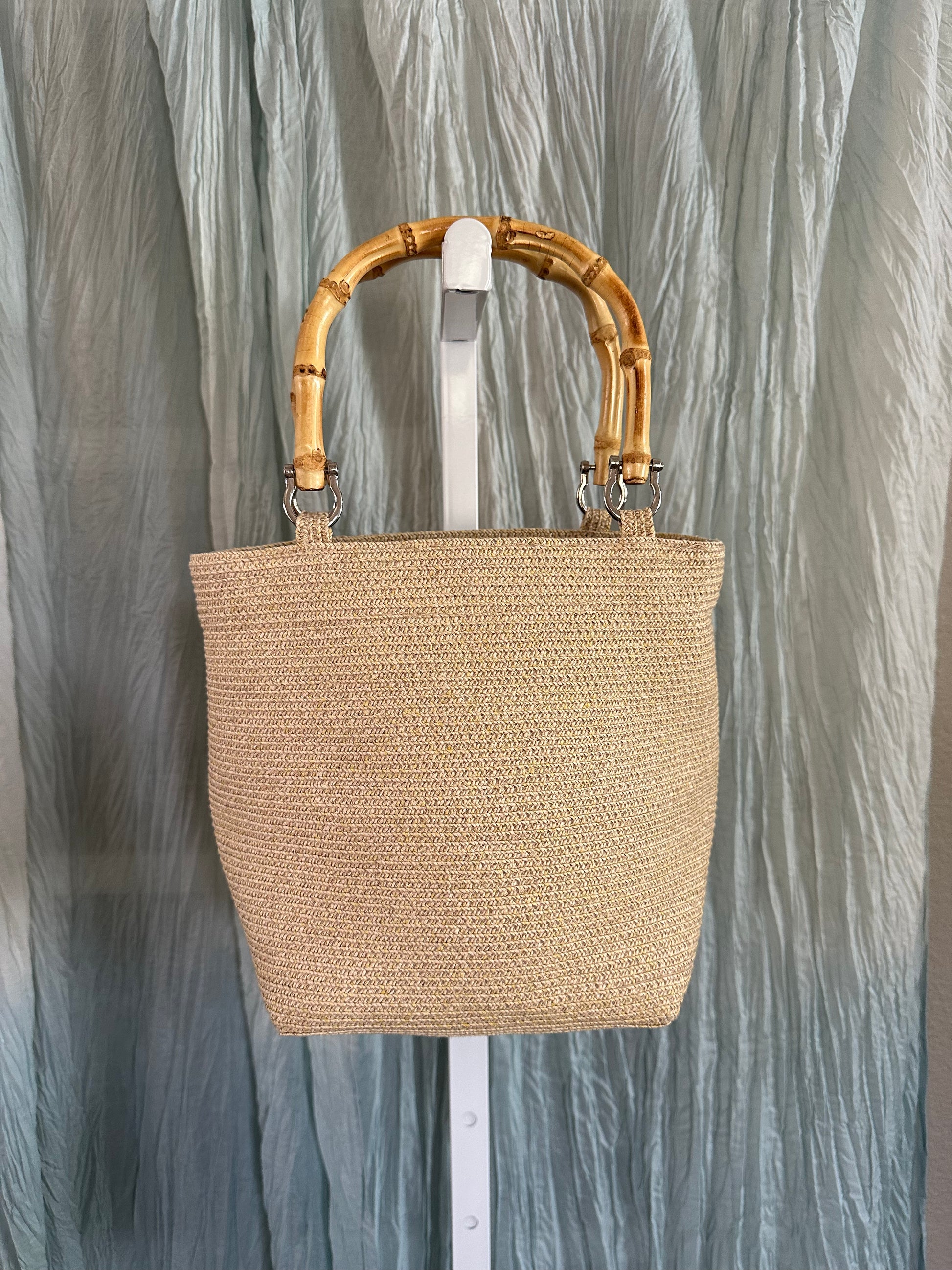 Orvis Bag with Bamboo Handles
