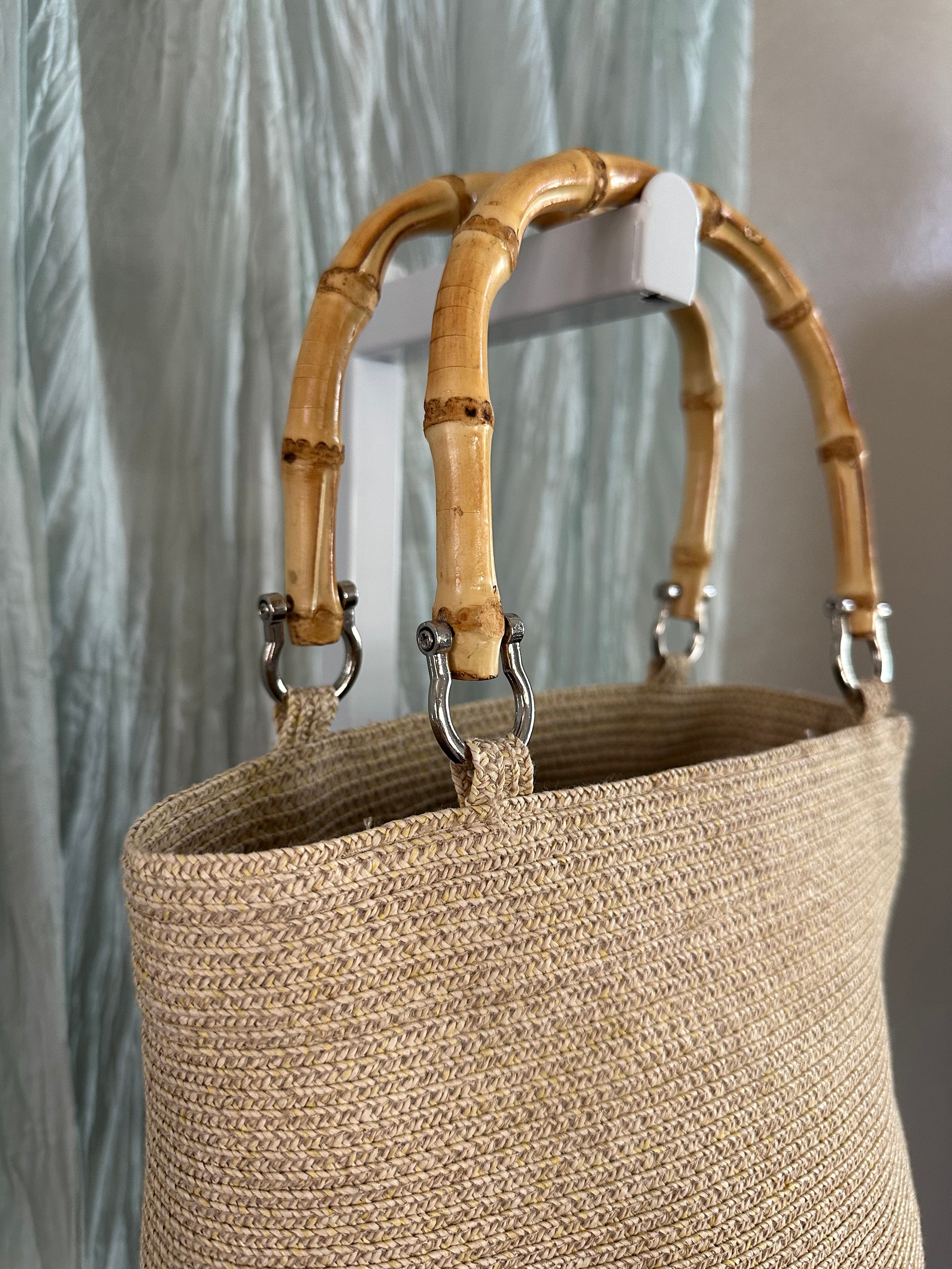 Orvis Bag with Bamboo Handles