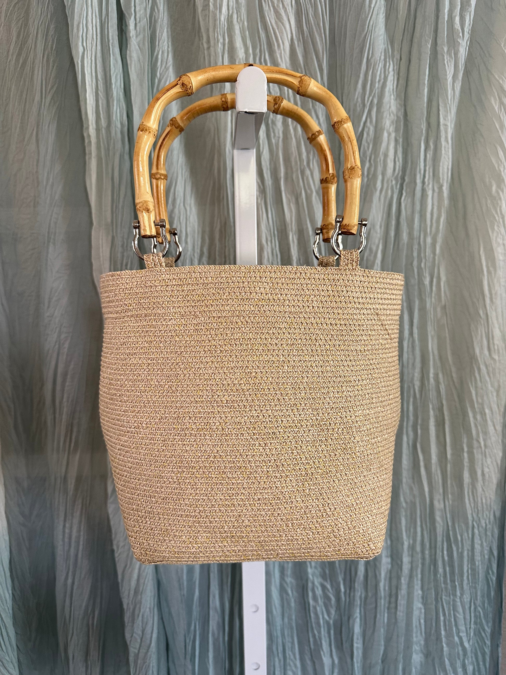 Orvis Bag with Bamboo Handles