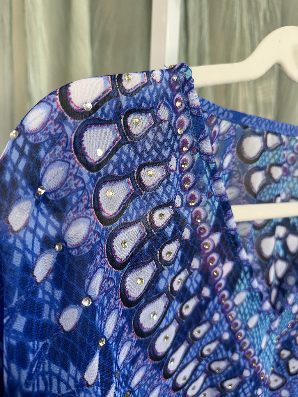 Snakeskin Cover-up Caftan