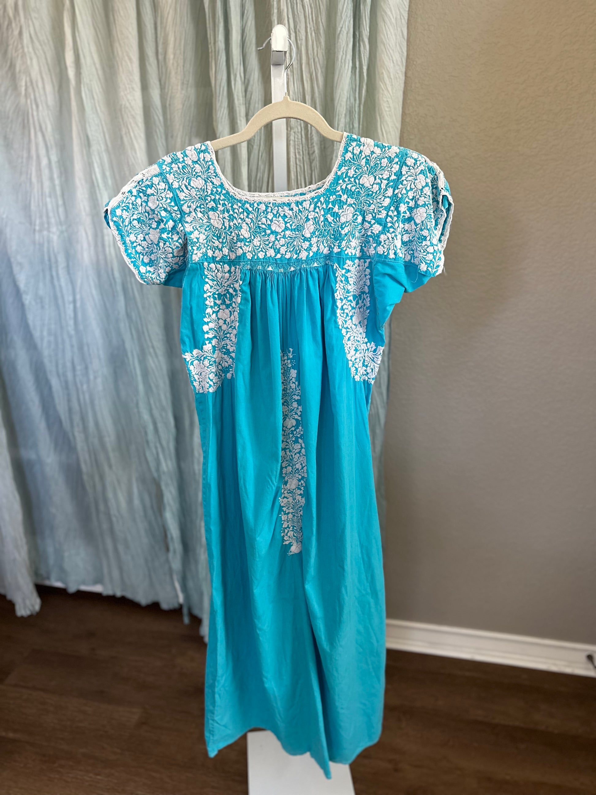 Handmade Mexican Embroidered Dress