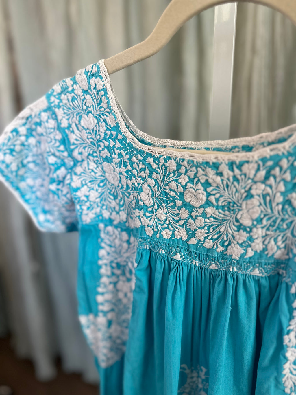 Handmade Mexican Embroidered Dress