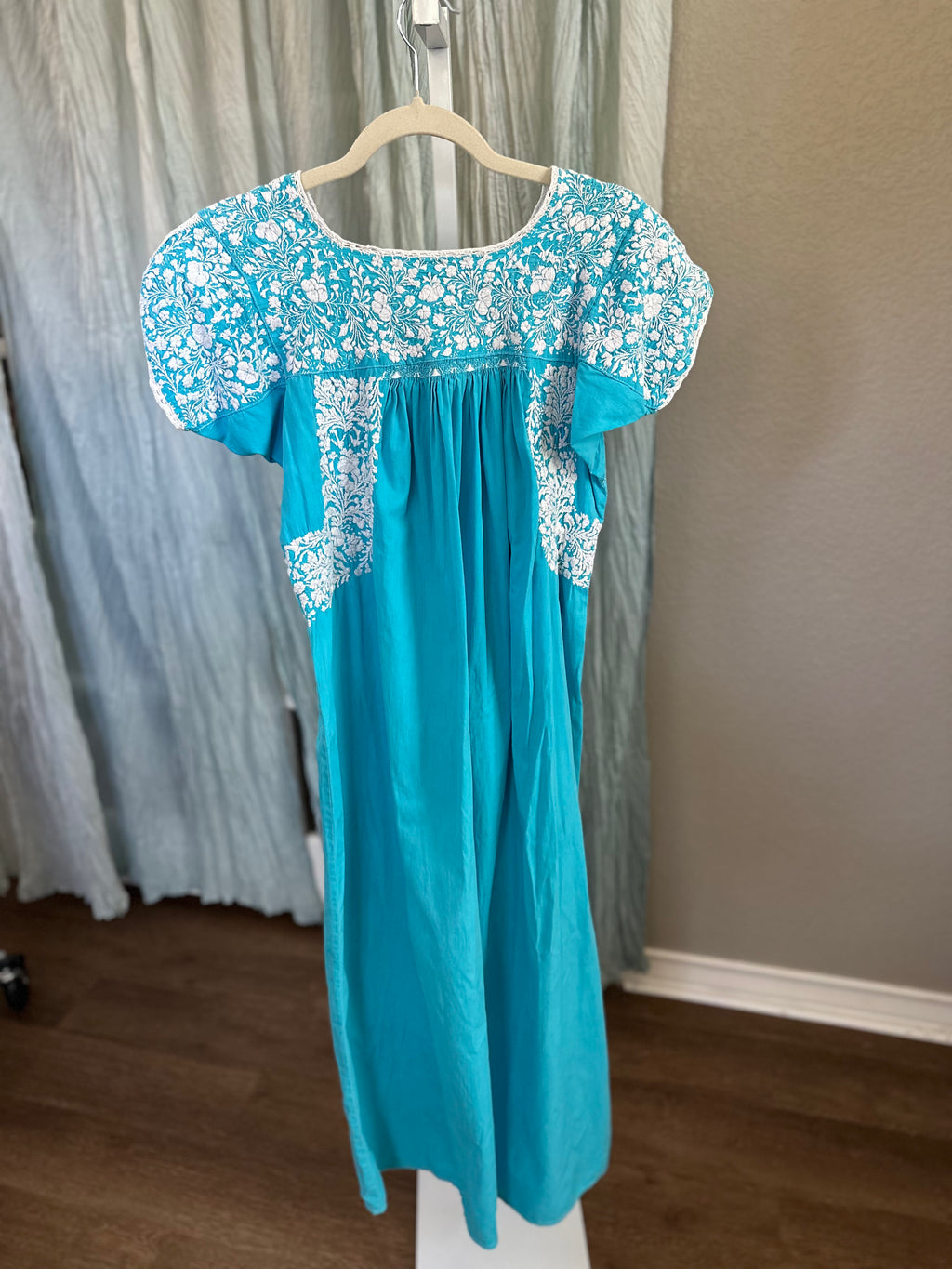 Handmade Mexican Embroidered Dress