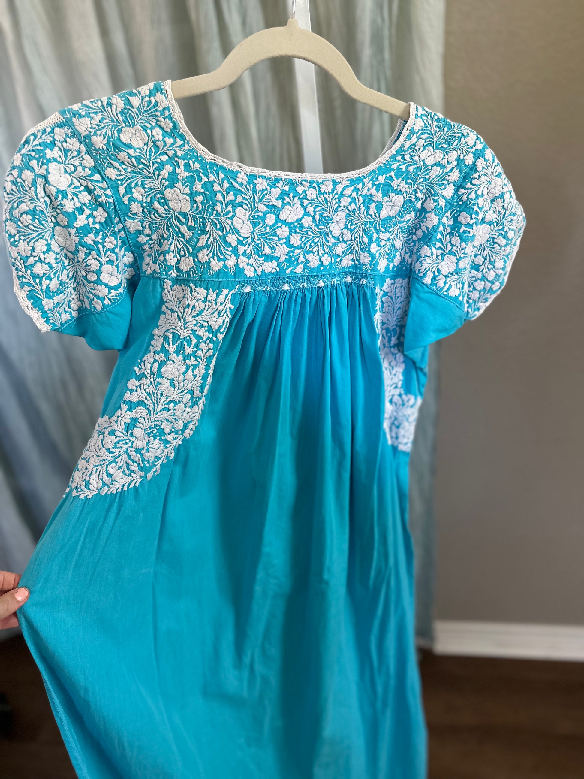 Handmade Mexican Embroidered Dress
