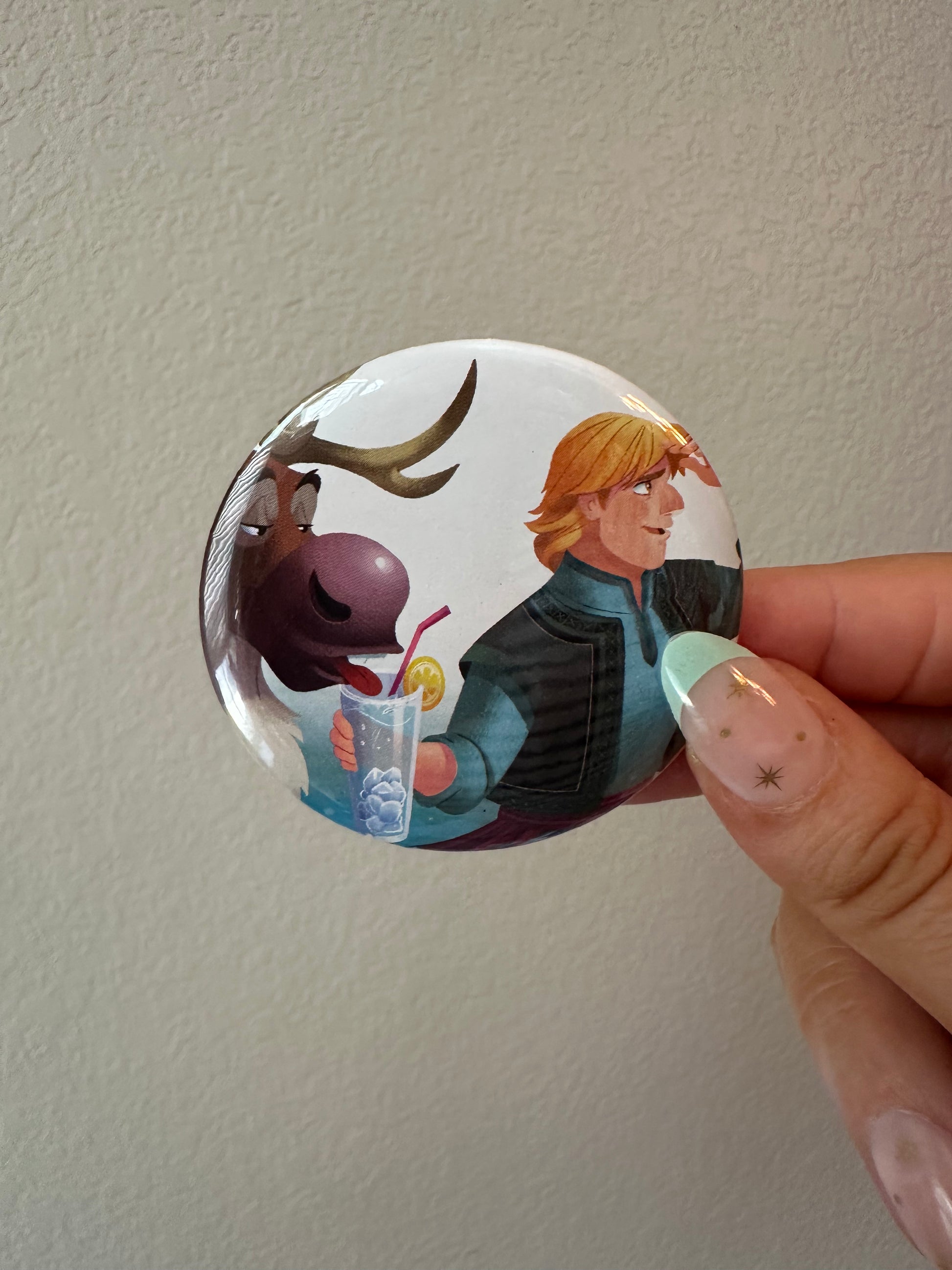 Sven and Kristoff -- 3 inches
