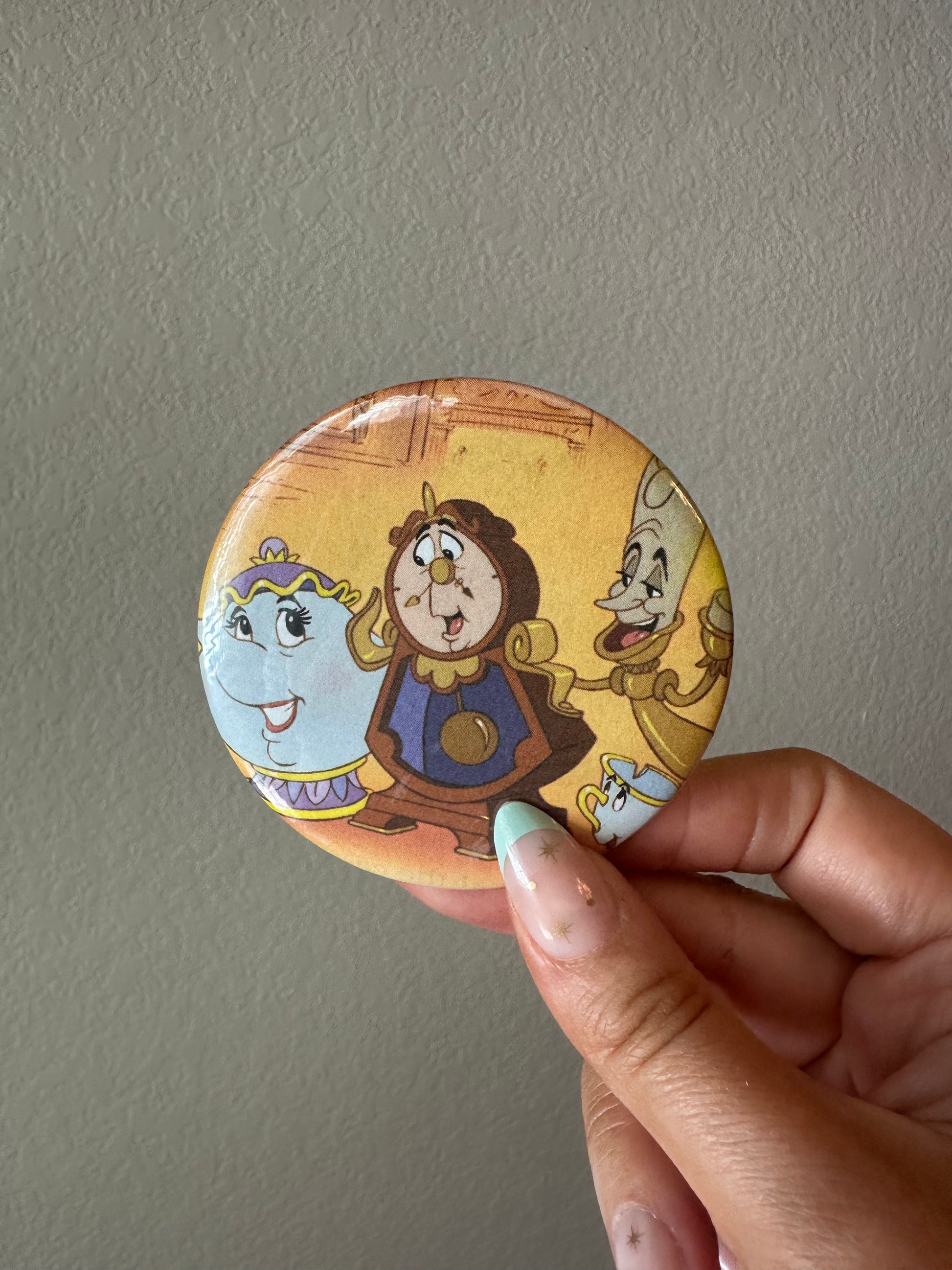 Mrs. Potts and Friends -- 3 inches