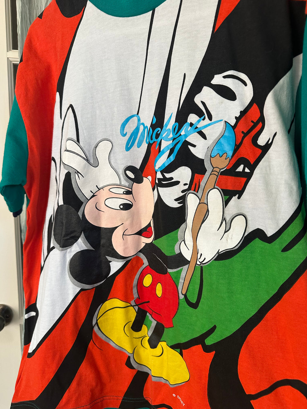 Painter Mickey T-Shirt