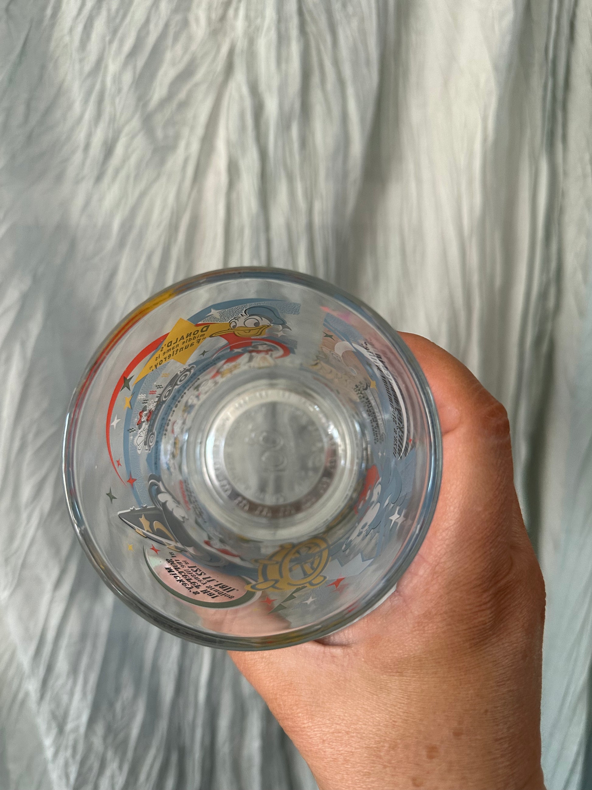 Vintage McDonald's Walt Disney World 100 Years of Magic Collectible Glass Cup